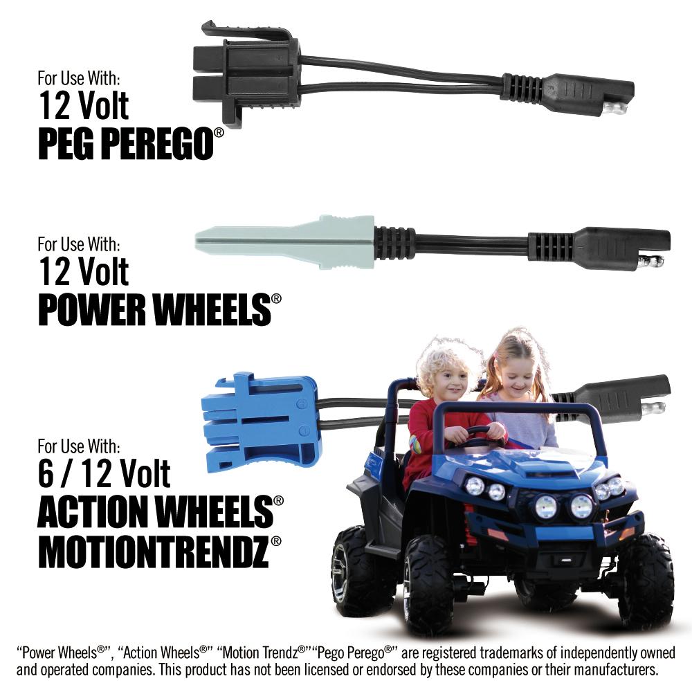 action wheels 6v battery